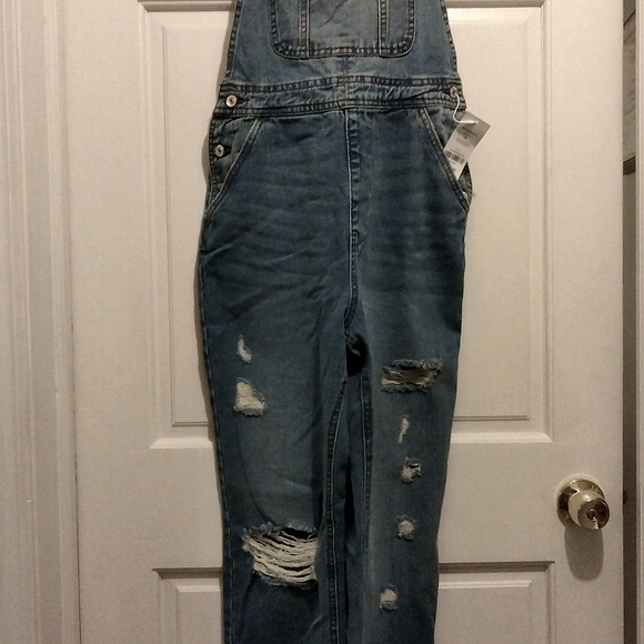 NWT Ardene Baggy Denim Overalls - XS - Picture 4 of 9